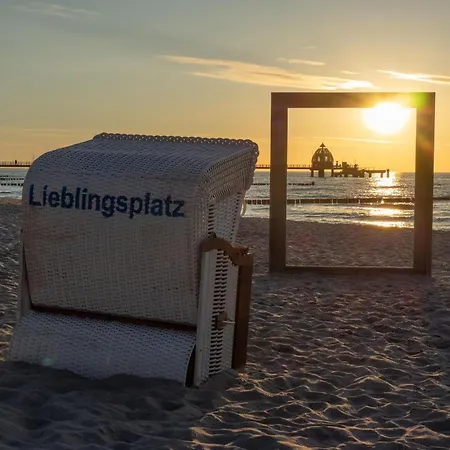 Frisch Modernisierte 5 Sterne Godewind An Der Seebruecke Lejlighed Zingst